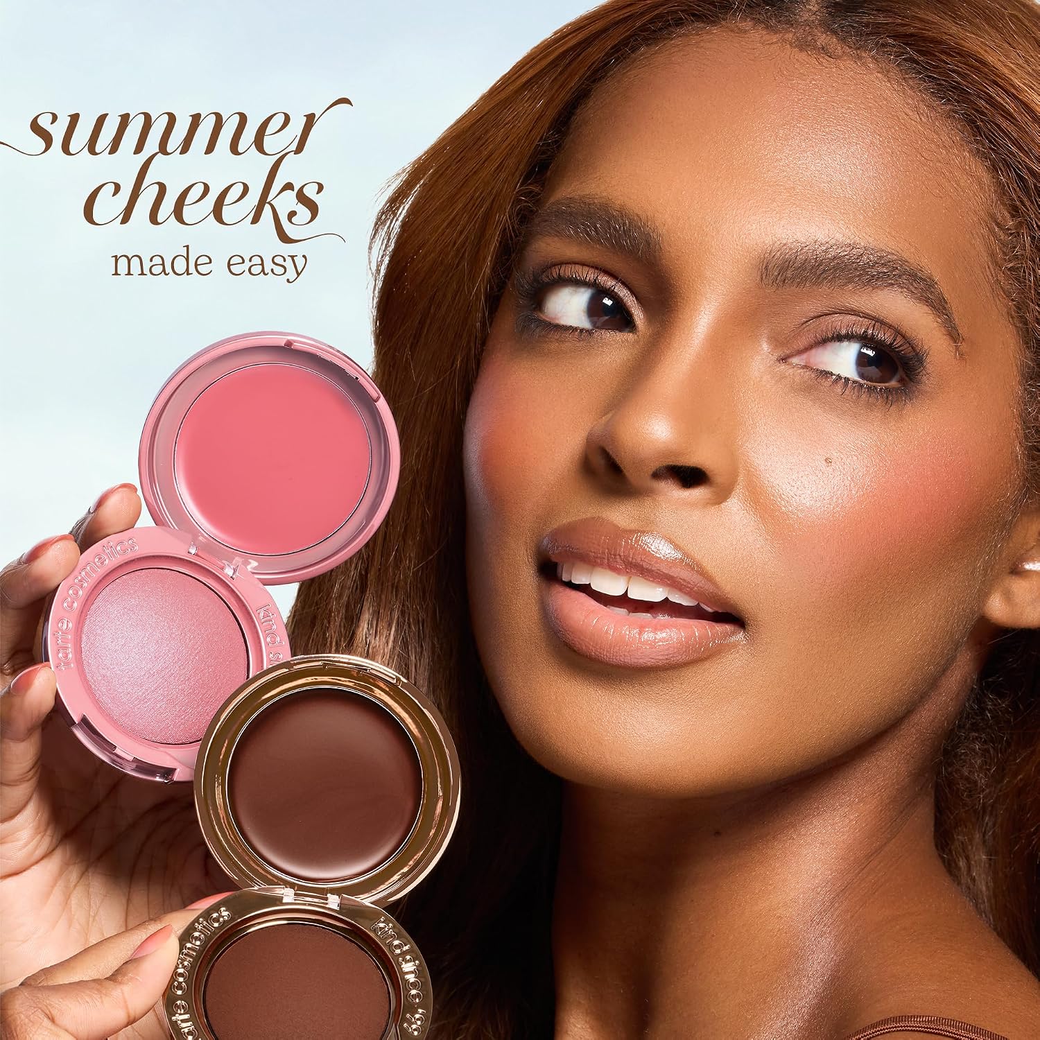 tarte macaron sculpt & bronze duo – 2-in-1 Cream + Baked Powder Bronzer, Contour Powder Face Makeup, Peptides and Hyaluronic Acid Hydrates & Plumps, vegan & cruelty-free - Image 7