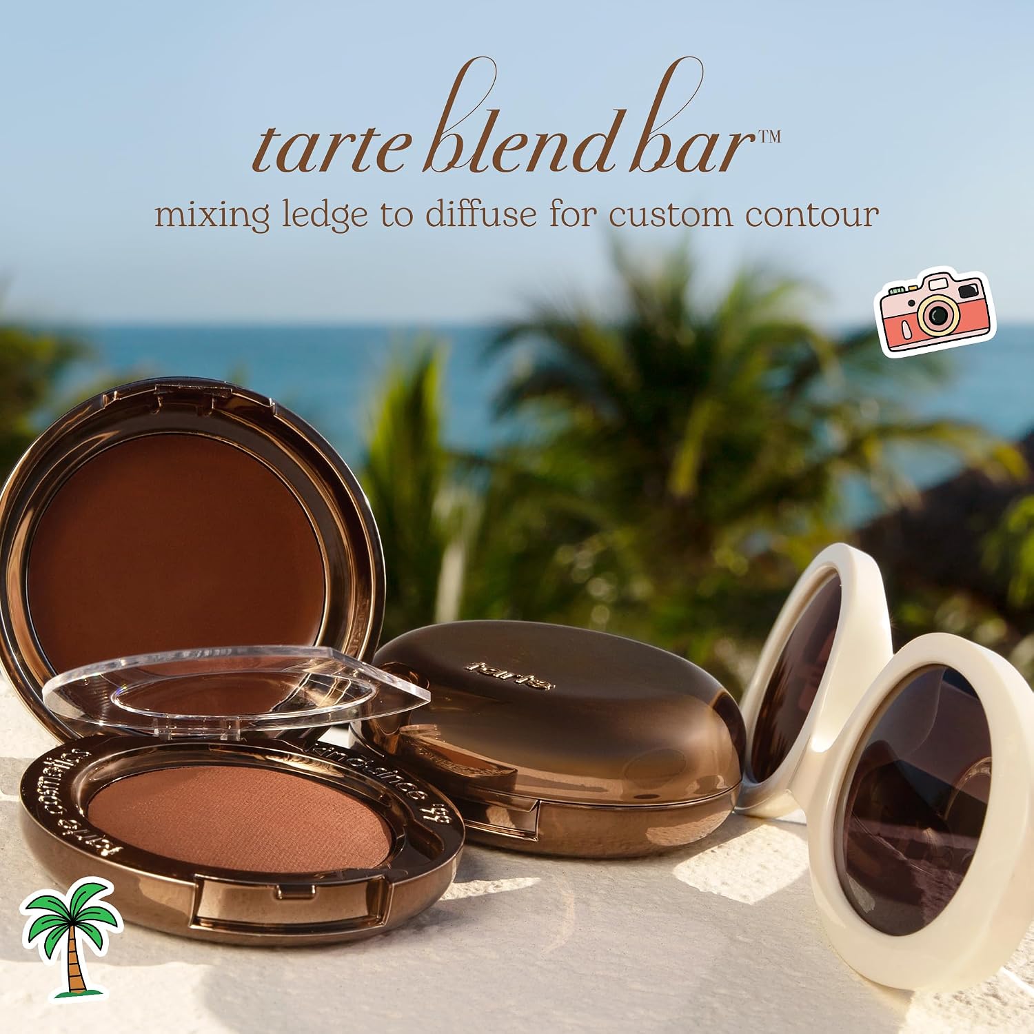 tarte macaron sculpt & bronze duo – 2-in-1 Cream + Baked Powder Bronzer, Contour Powder Face Makeup, Peptides and Hyaluronic Acid Hydrates & Plumps, vegan & cruelty-free - Image 8
