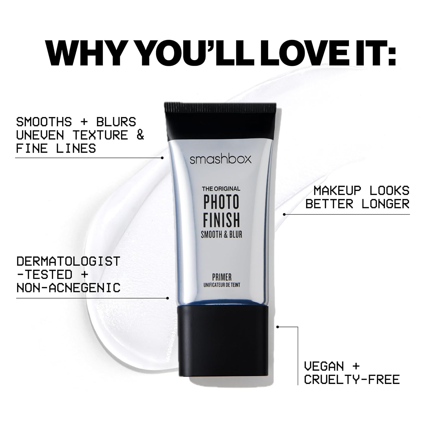 Smashbox Photo Finish Primers | Face Primers for Makeup, Smooths Skin & Extends Makeup Wear | Hydrating, Pore-Minimizing & Mattifying Formulas - Image 7