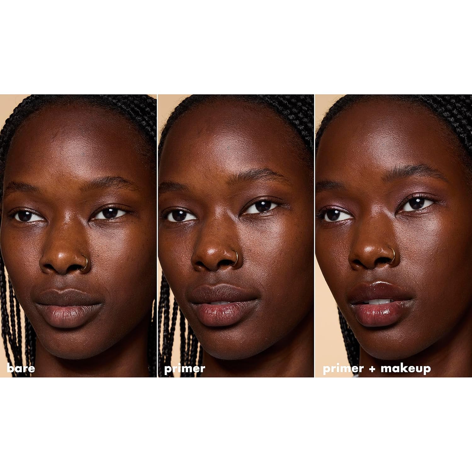 e.l.f. Hydrating Face Primer, Moisturizing Makeup Base, Smooths Pores & Fine Lines, Long-Lasting Wear, Preps Skin for Foundation Application, Large - Image 4