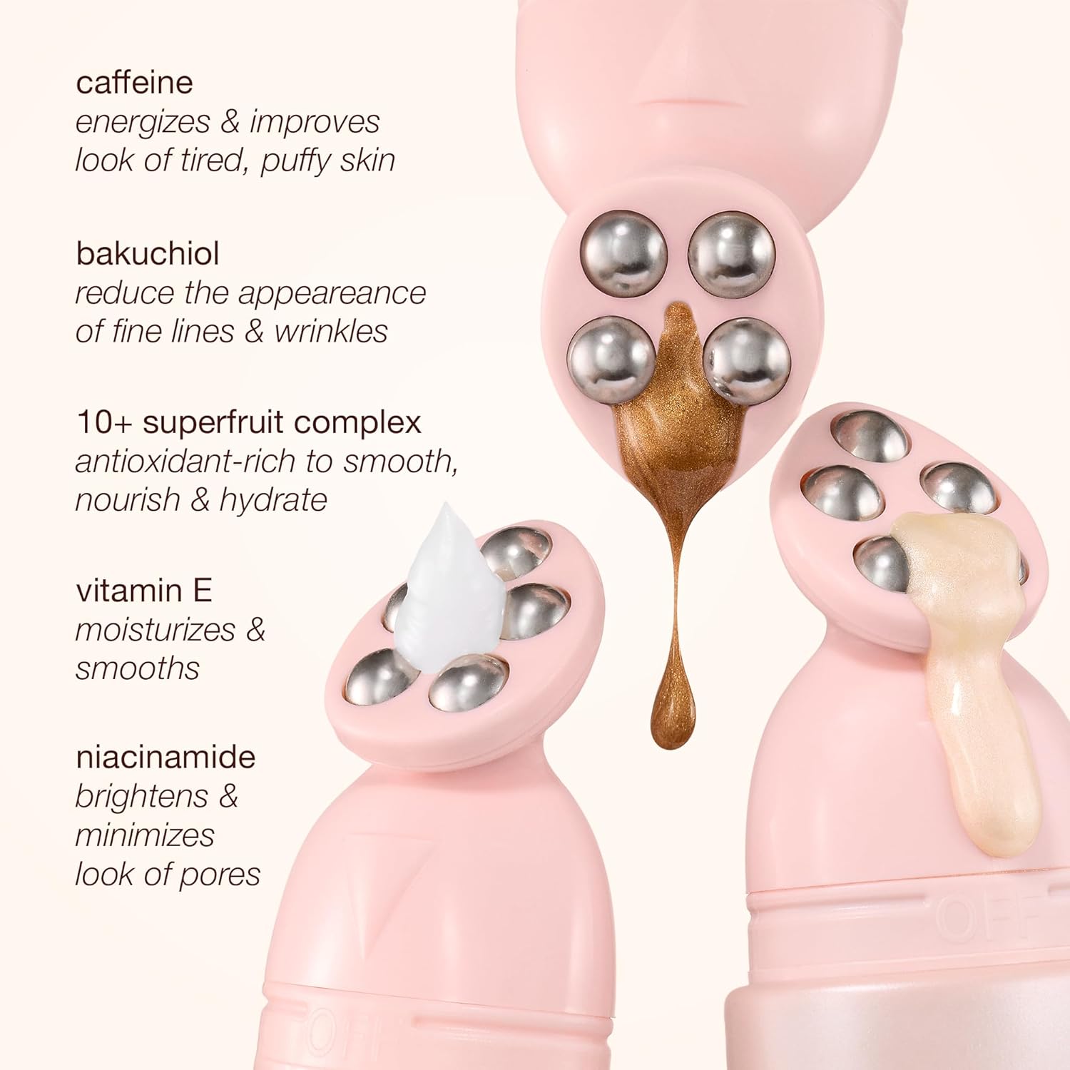 tarte ballin’ base poreless primer – Rollerball Applicator to Help Lift, Sculpt & Depuff, Wear Under Foundation to Prime Skin with Niacinamide, Vegan & Cruelty-free - Image 6