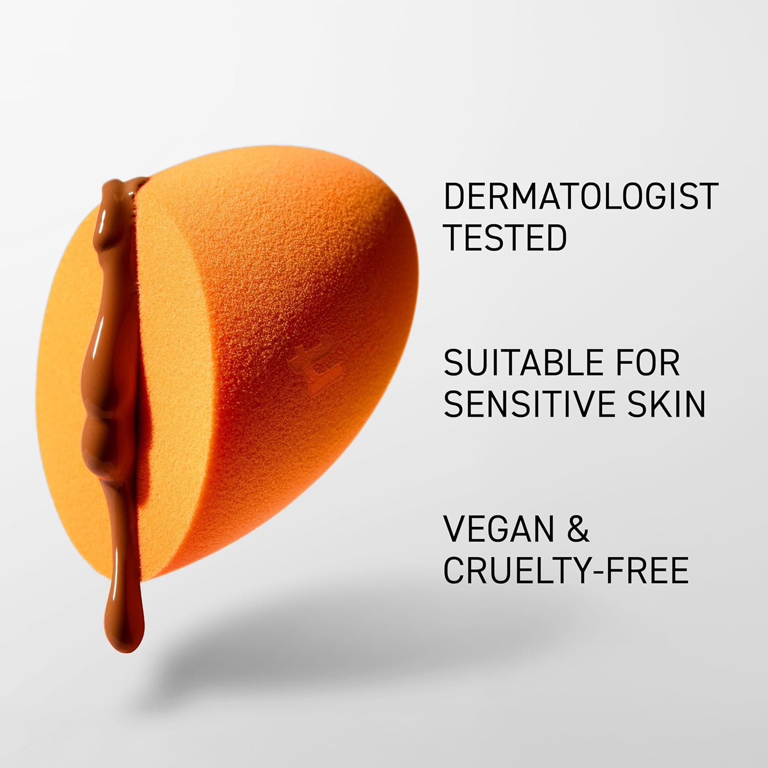 Real Techniques Miracle Complexion Sponge | Makeup sponge for foundation, 3-point design, foundation applicator, latex-free beauty sponge - Image 4
