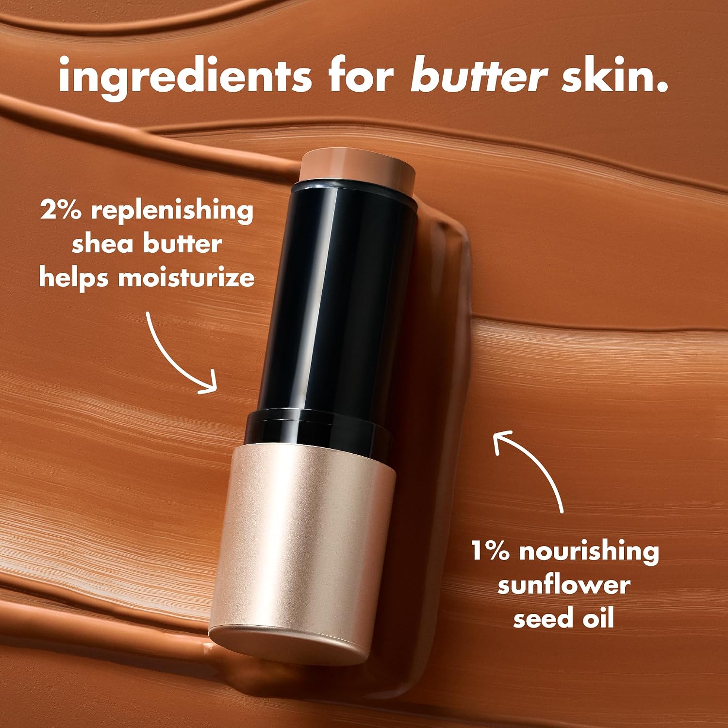 e.l.f. Soft Glam Cream Bronzer Stick, Fair | Buildable Cream Bronzer for A Long-Lasting Sculpted Glow & Satin Finish, Twist-Up Design, Vegan & Cruelty-Free - Image 3