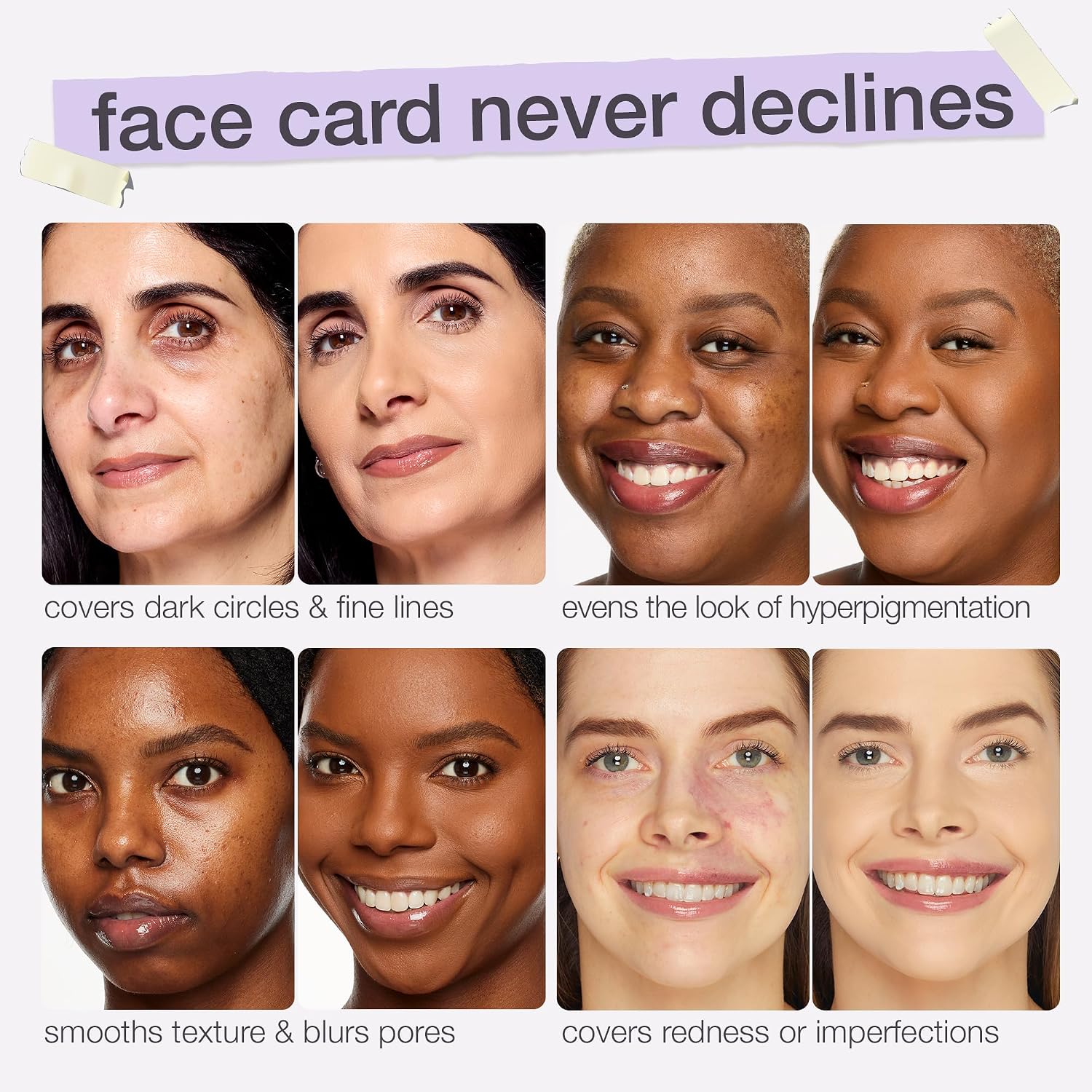 tarte face tape foundation – Full-Coverage 12hr Waterproof Makeup, Hydrating & Smoothing with a Natural Matte Finish for Transfer-Proof Comfortable Long-Wear Foundation, Vegan & Cruelty-Free - Image 5