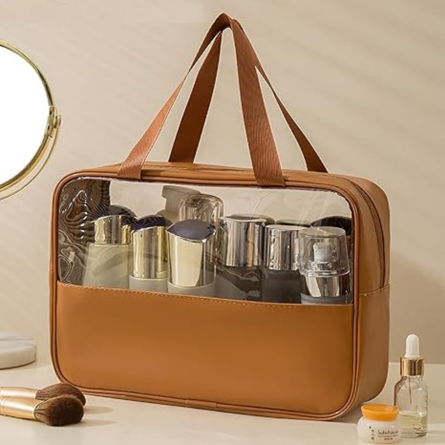 KUORYZAL Brown Makeup Brushes Set Professional 66Pcs with Case Premium Synthetic for Foundation Concealer Blush Eyeshadow Powder Contour Makeup Brush Kit Face Eye Make up Brushes & Tools - Image 3