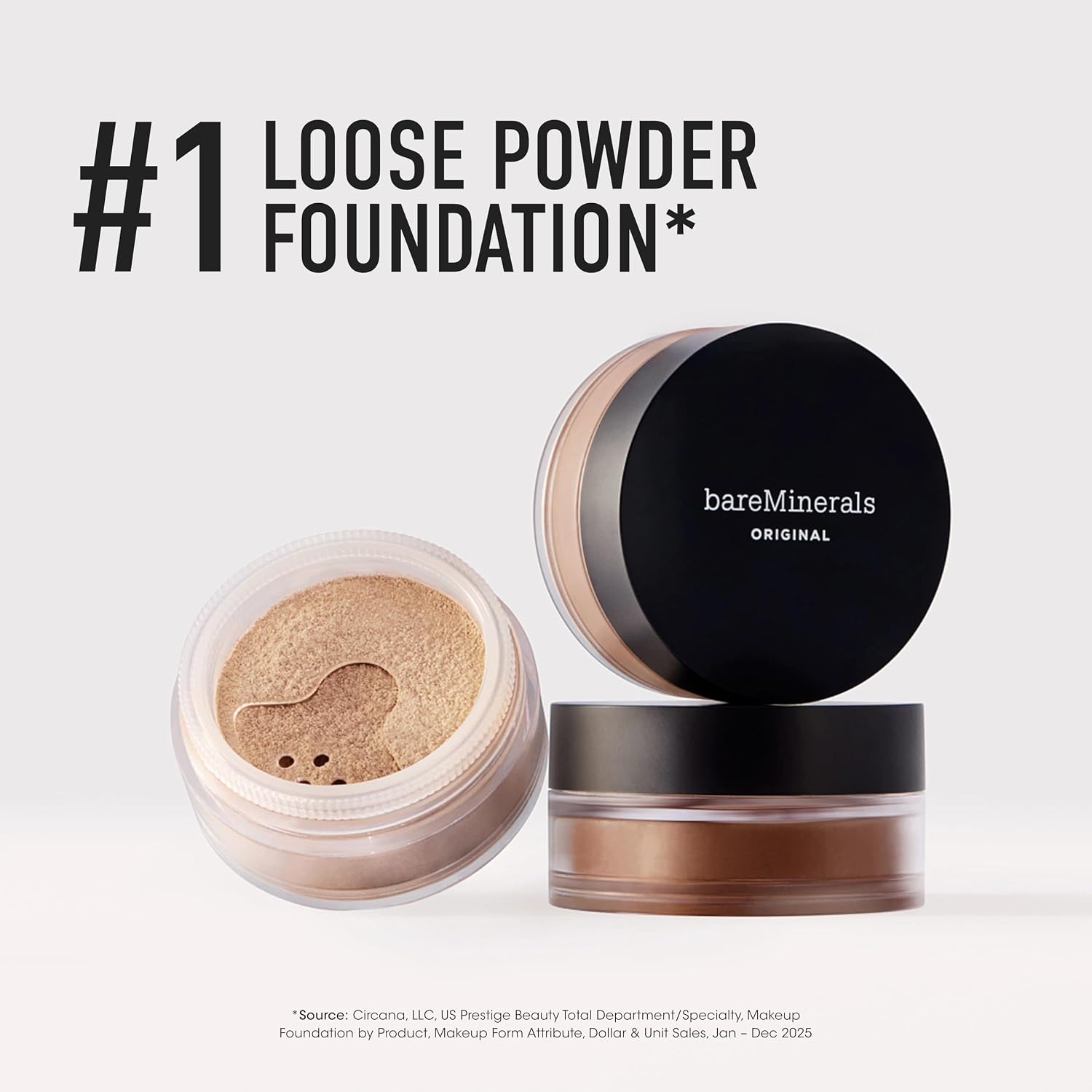 bareMinerals Original Loose Powder Foundation SPF 15 - Powder Face Makeup with Added Sun Protection - Sheer to Full Coverage Foundation - Image 5