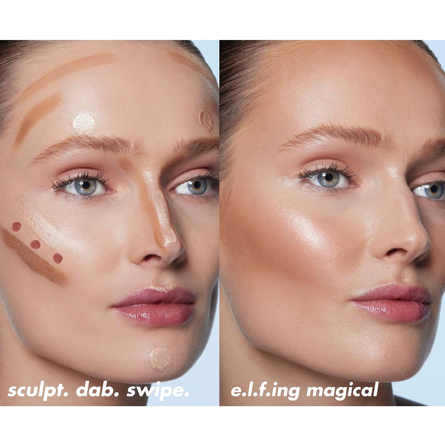 e.l.f. Halo Glow Highlight Beauty Wand, Liquid Highlighter Wand For Luminous, Glowing Skin, Buildable Formula, Vegan & Cruelty-free, IRL Angel - Image 4