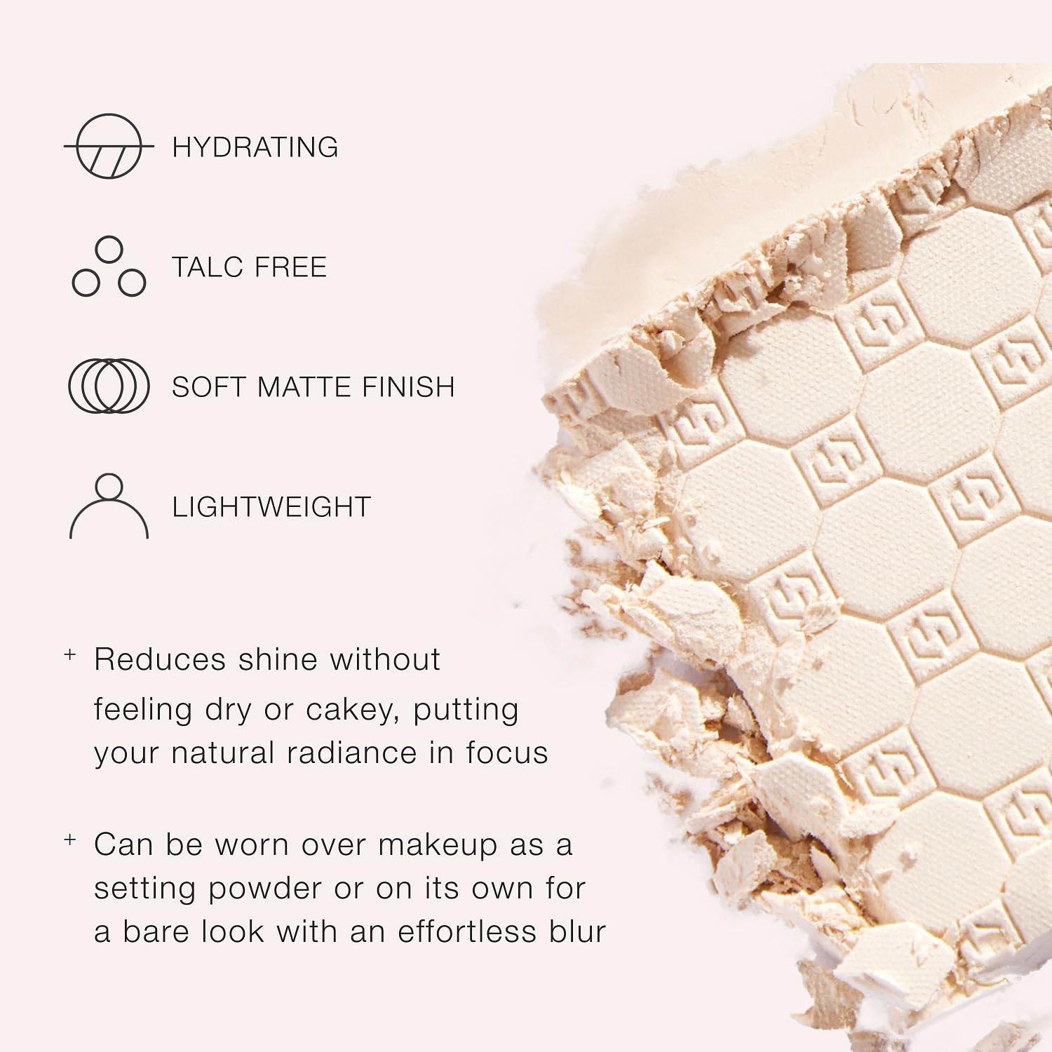 Jouer Soft Focus Pressed Setting Powder, Light | Hydrating Demi-Matte Finish, Blurs Fine Lines & Pores, Sets Makeup Foundation or Concealer, Derm Tested, Talc Free - Image 4