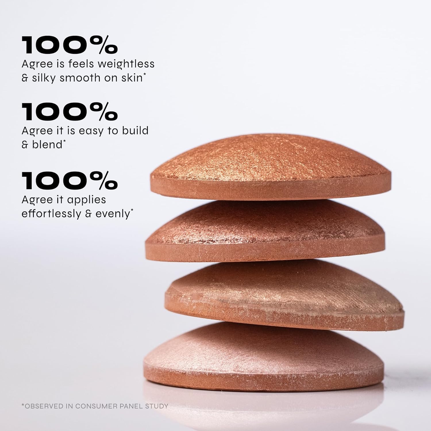 Milani Baked Highlighter, Highlight Powder for Cheeks - Rosa Italiana | Seamless-Blend Formula Delivers A Luminous Glow. Infused With Skin-Loving Ingredients With Up To 12 Hours Of Buildable Wear. - Image 4