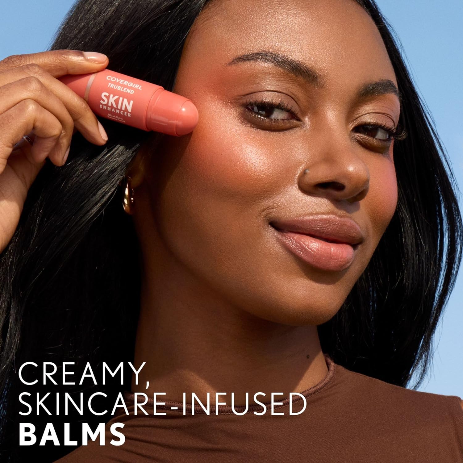 CoverGirl Trublend Skin Enhancer Contour Stick Balm, 110 Defined Contour, Vegan Formula, Easy to Use, Glides on Effortlessly, Non-Greasy, Doesn't Crease, 0.21oz - Image 7
