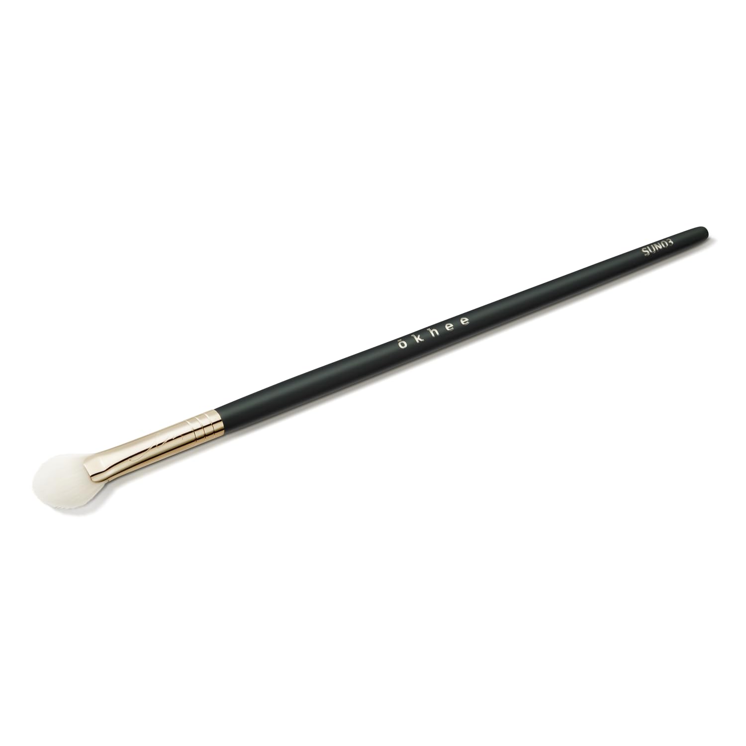SOO ADOR okhee Nose Shading Fan Brush SUN03 - Precise Contouring for Nose and Small Details | Designed by K-Pop Makeup Artist Seo Ok | Makeup Brush Contour Brush - Image 4