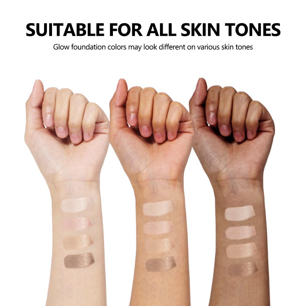 Natural Glow Illuminator Glotion - Glowing, Moisturizing, Lightweight Base, Multi-Purpose - Hydrating & Illuminating Makeup Highlighter for Radiant, Sun-Kissed Look (#1 Fair, 1.35 Fl Oz (Pack of 1)) - Image 9