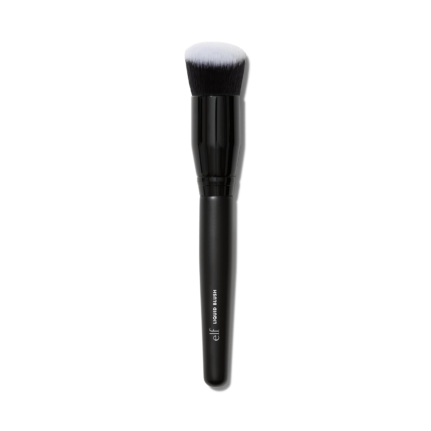 e.l.f. Camo Liquid Blush Brush | Angled Blush Brush Ideal For Applying & Blending Colors On Cheeks, Soft, Dense Bristles, Vegan & Cruelty-free