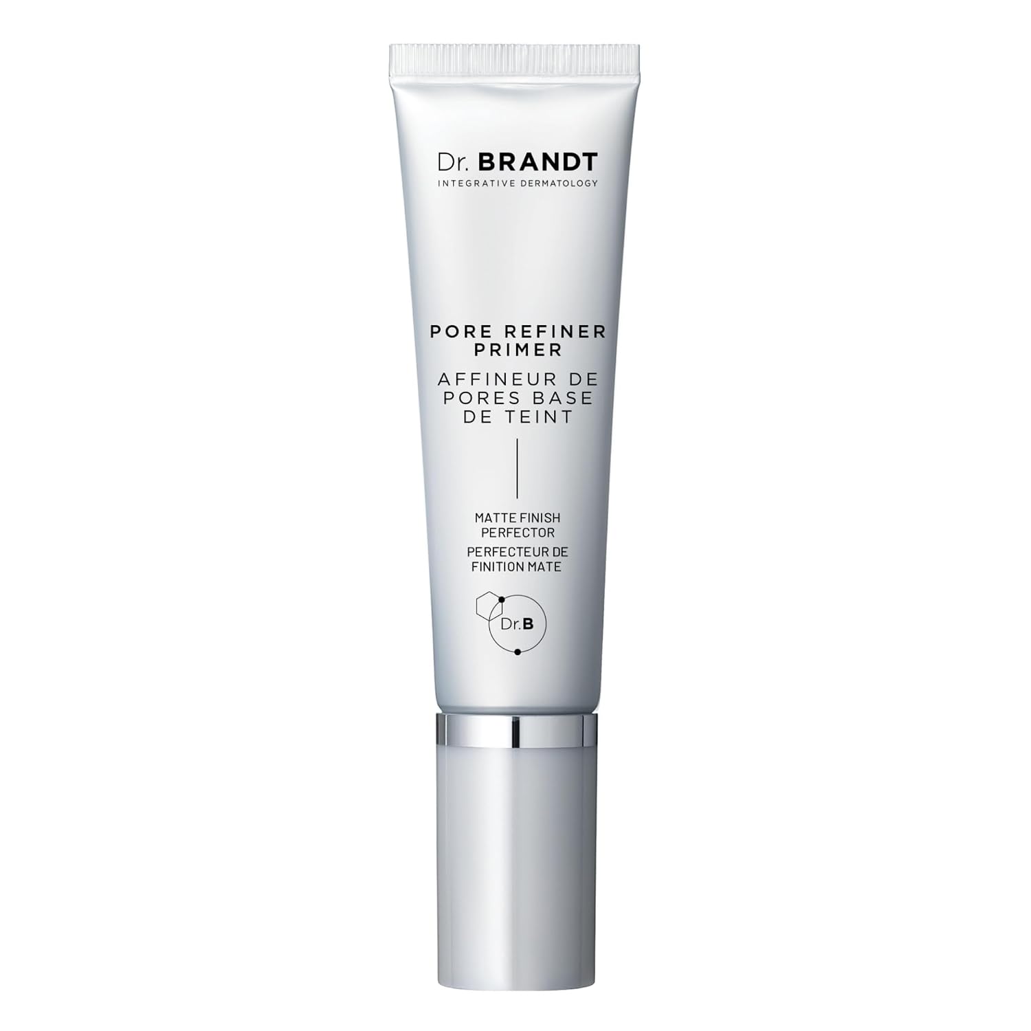 Dr. Brandt Pores No More, Pore Refiner Primer - Instantly Minimizes the Appearance of Pores, Absorbs Oil & Mattifies Shine - 1.0 fl oz