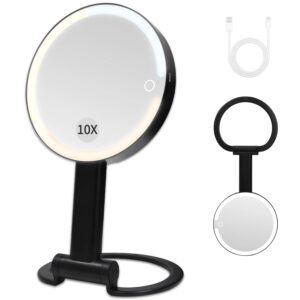 Lighted Makeup Mirror with 3 Color ...