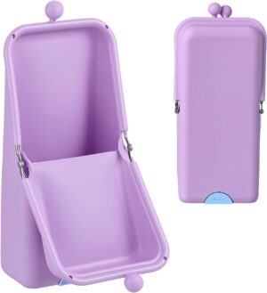 Kacctyen Makeup Brush Case Silicone...