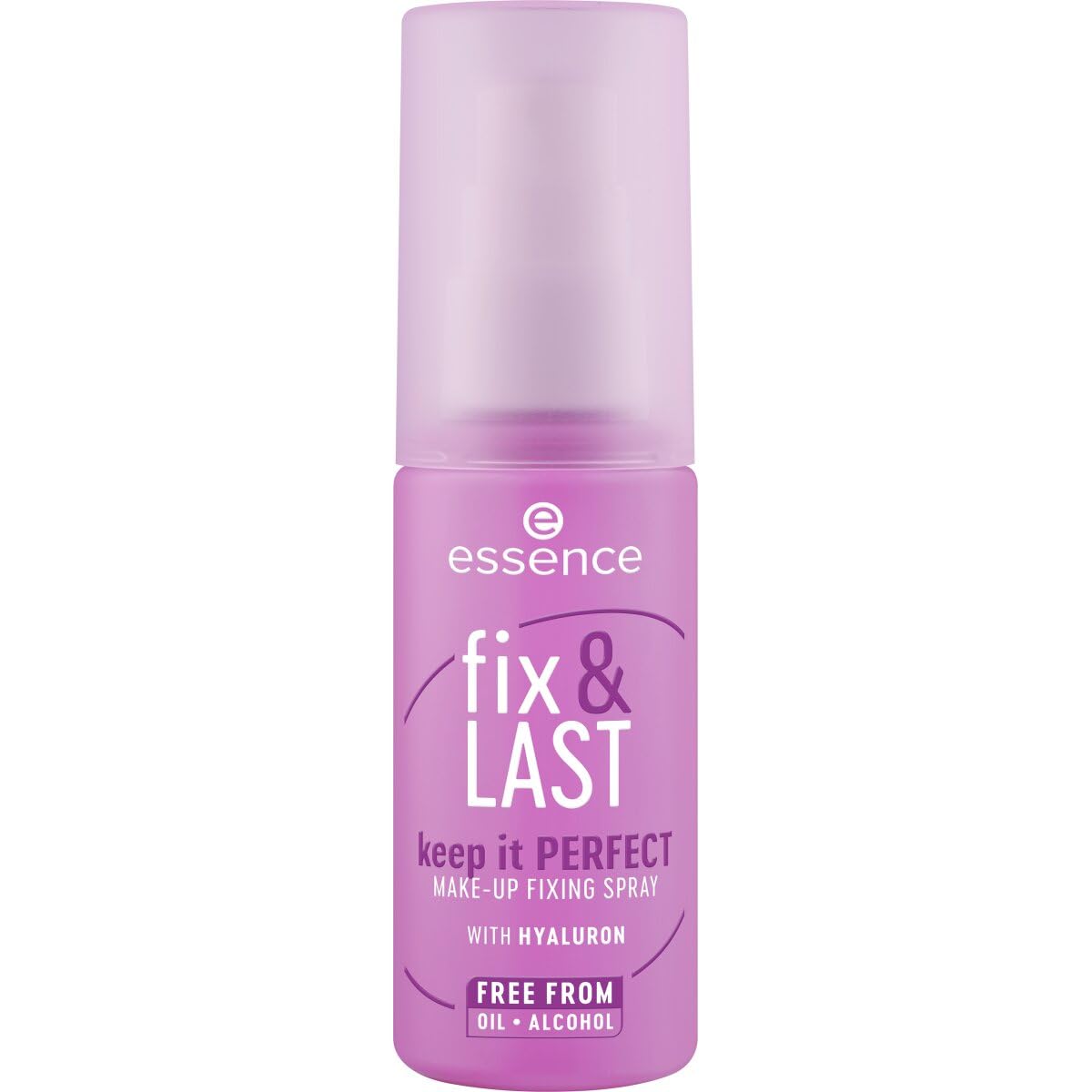 essence Fix & Last Keep It Perfect Makeup Fixing Spray, All-Day Mist | Fixing Spray with Hyaluronic Acid, Breathable; Fragrance-Free, Oil-Free, Alcohol-Free, Vegan & Cruelty Free, Paraben-Free