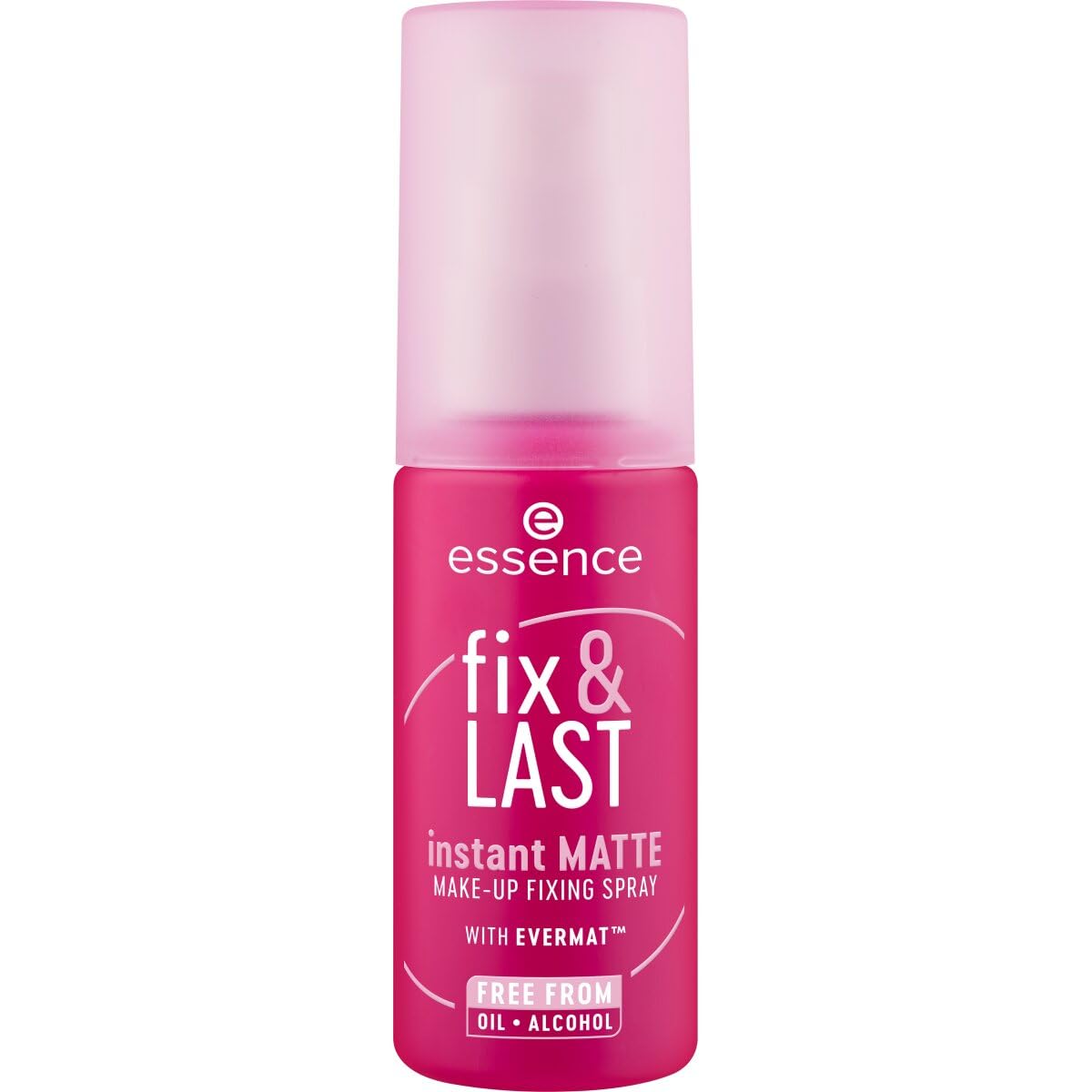 essence Fix & Last Instant Matte Makeup Fixing Spray, Oil Control | Long-Lasting Shine-Free Setting Spray, Oil-Free, Alcohol-Free, Fragrance-Free, Fine Mist, Lightweight, Vegan & Cruelty Free