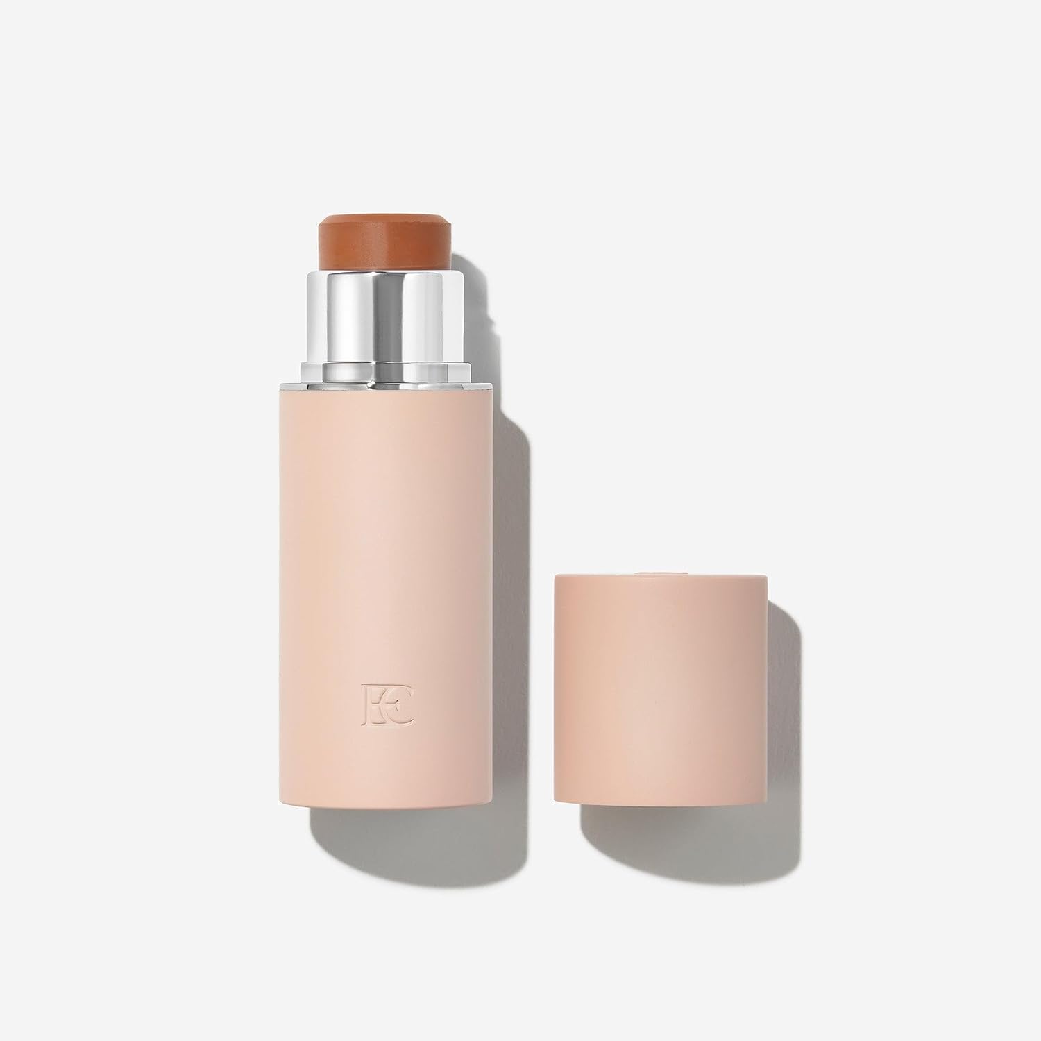 EarthsCure Cream Bronzer Stick (Beach Bronze) - Sunkissed Face Glow - Buildable Buttery Formula, Natural Luminous Finish - 1 Piece