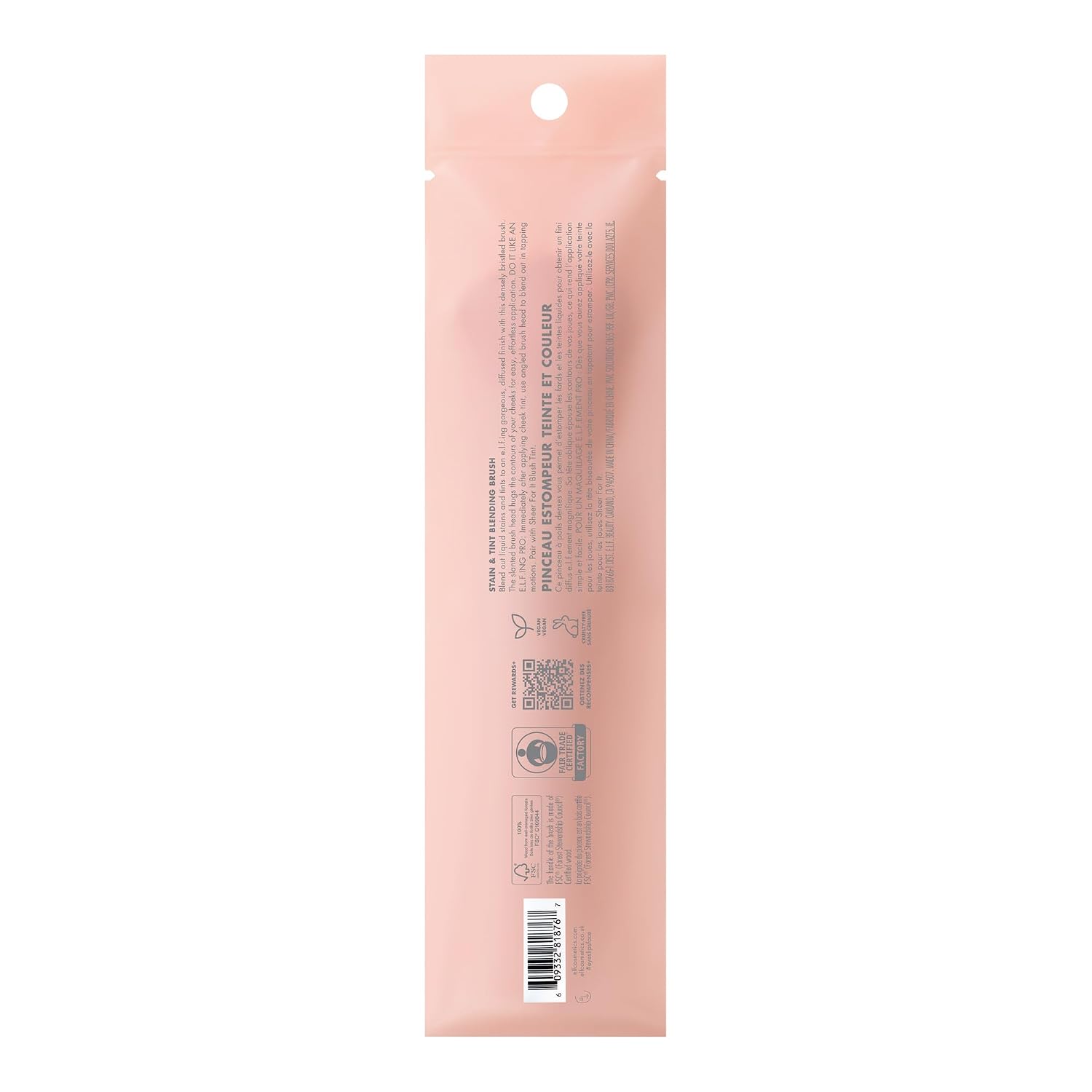e.l.f. Stain & Tint Blending Brush, Liquid Blush Brush For Blending & Creating An Even Finish, Made With Synthetic Bristles, Vegan & Cruelty-Free - Image 7