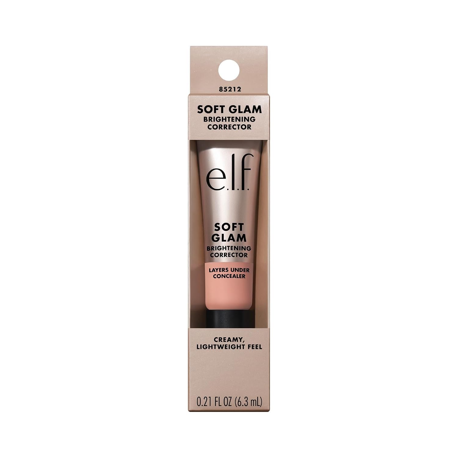 e.l.f. Soft Glam Brightening Corrector, Helps Minimize Dark Circles & Discoloration, Hydrating With A Natural Finish, Vegan & Cruelty-Free, Light Pink - Image 10