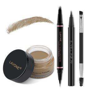 LAVONE Eyebrow Pen Kit, Waterproof ...
