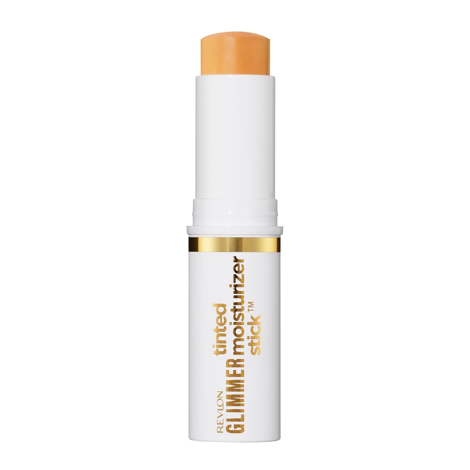 Revlon Glimmer Tinted Moisturizer Stick, 120 Light-Medium, 0.31 oz | Delivers buildable coverage, a glowy finish, and all-day hydration in one easy-to-use stick. Brightens complexion.