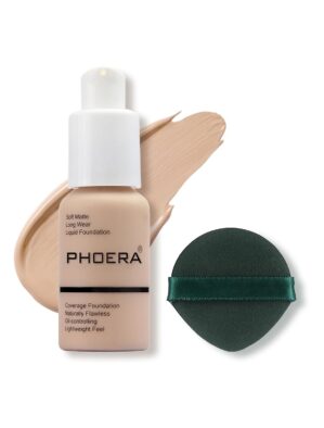 PHOERA Foundation Makeup,Full Cover...