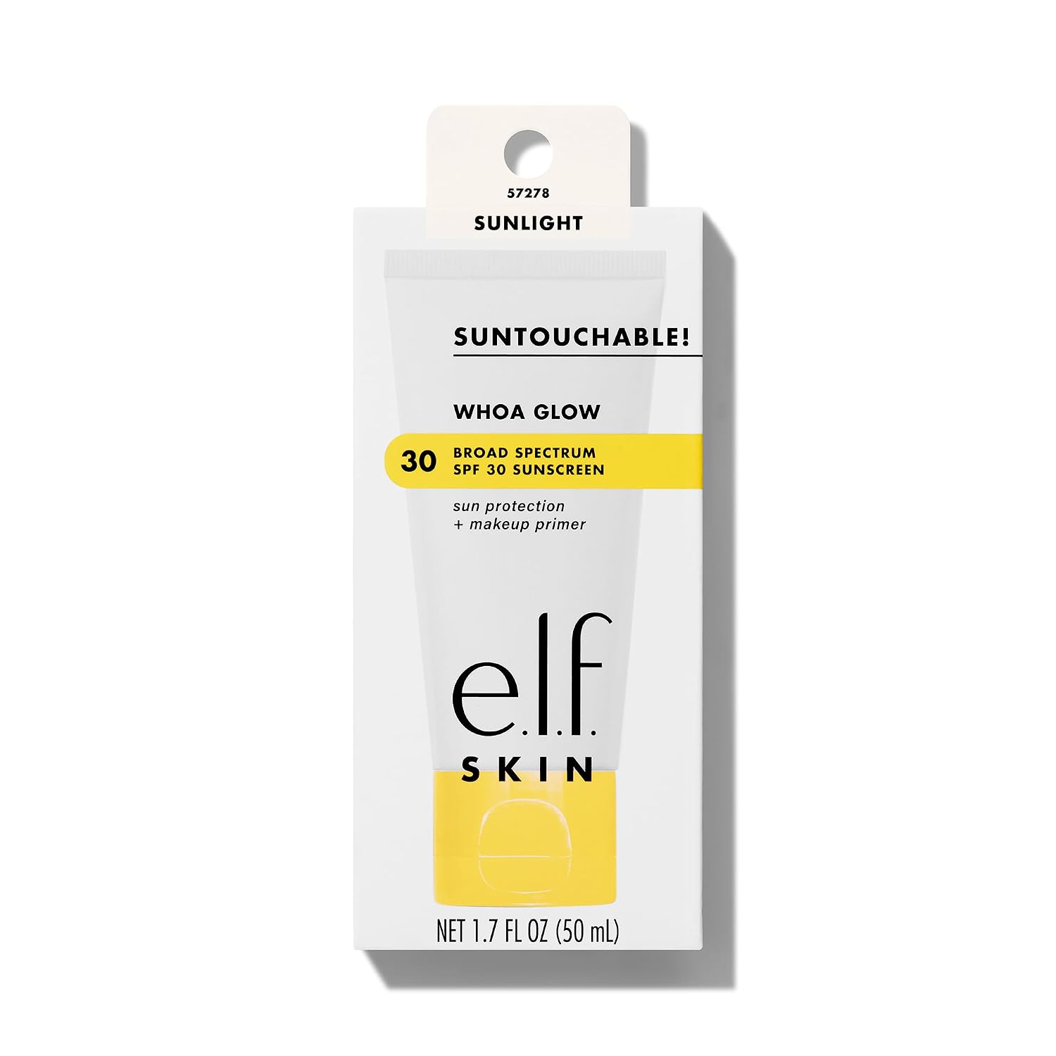 e.l.f. SKIN Suntouchable Whoa Glow SPF 30, Sunlight | Face Sunscreen & Makeup Primer with Hyaluronic Acid, Vegan & Cruelty-Free - Image 6