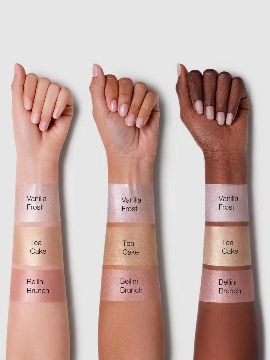 SHEGLAM Glow Bloom Liquid Waterproof Highlighter Long Lasting Cream Highlighter with Shimmer Dewy Finish - Vanilla Frost - Image 2