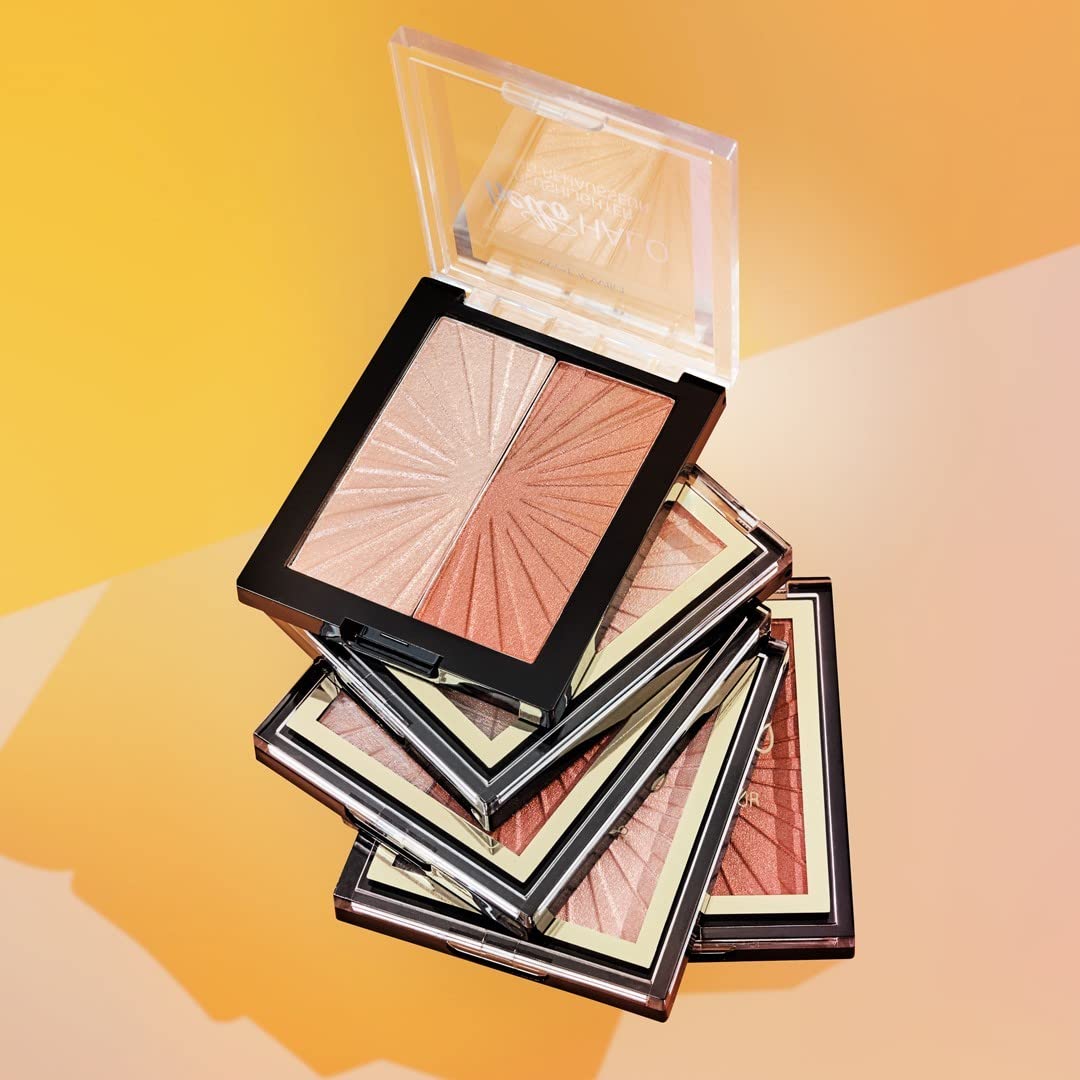 Wet n Wild MegaGlo Blushlighter, Blendable Blush & Highlighter Set, Shimmery Metallic Finish, Highlight Bling - Image 6
