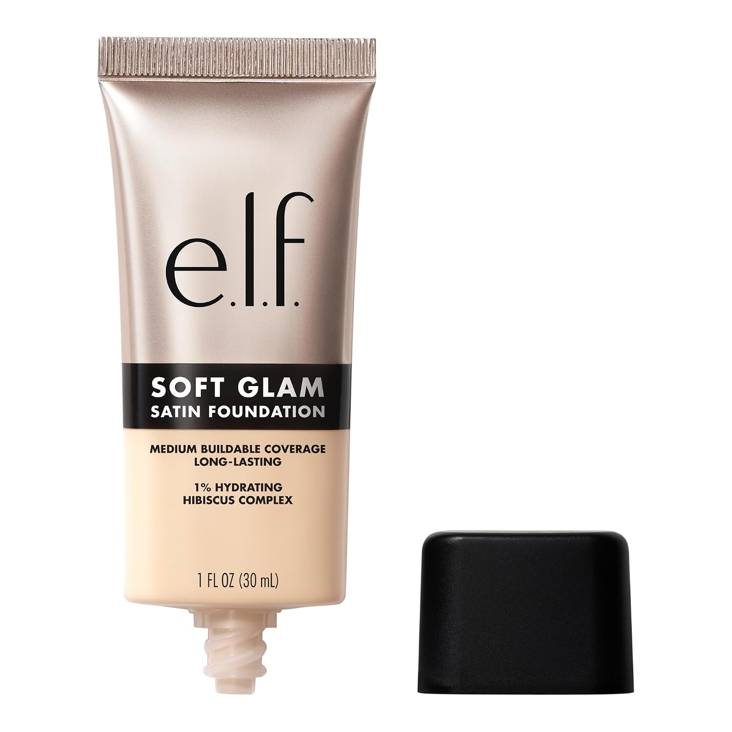 e.l.f. Soft Glam Foundation, 11 Fair Neutral | Medium Coverage, Long-Lasting & Buildable Foundation For A Smooth, Satin Finish, Vegan & Cruelty-Free