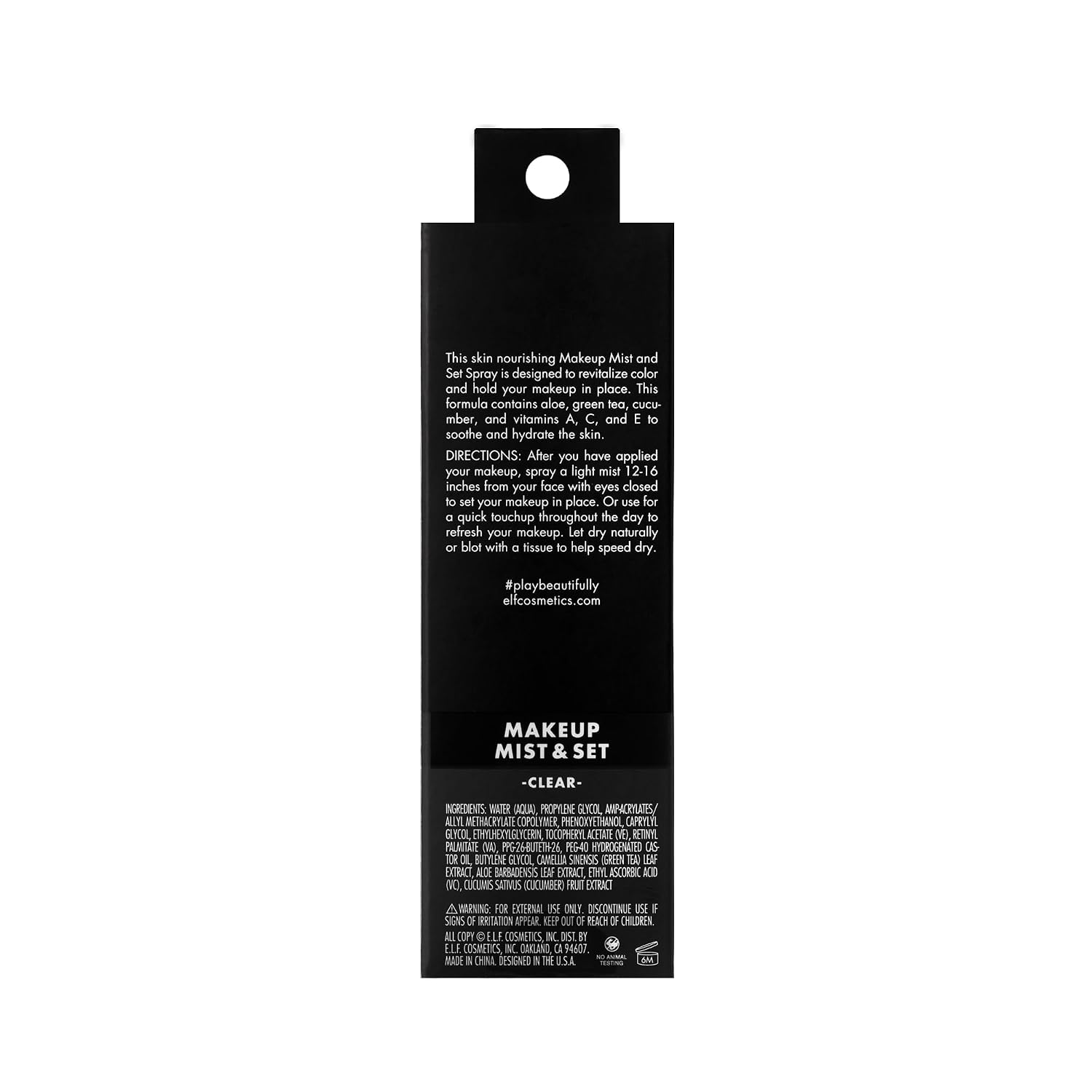 e.l.f. Matte Magic Mist & Set Makeup Setting Spray, Matte Finish & Oil Control for Lightweight Long-Lasting Wear, Vitamin B & E, 4 Fl Oz - Image 6