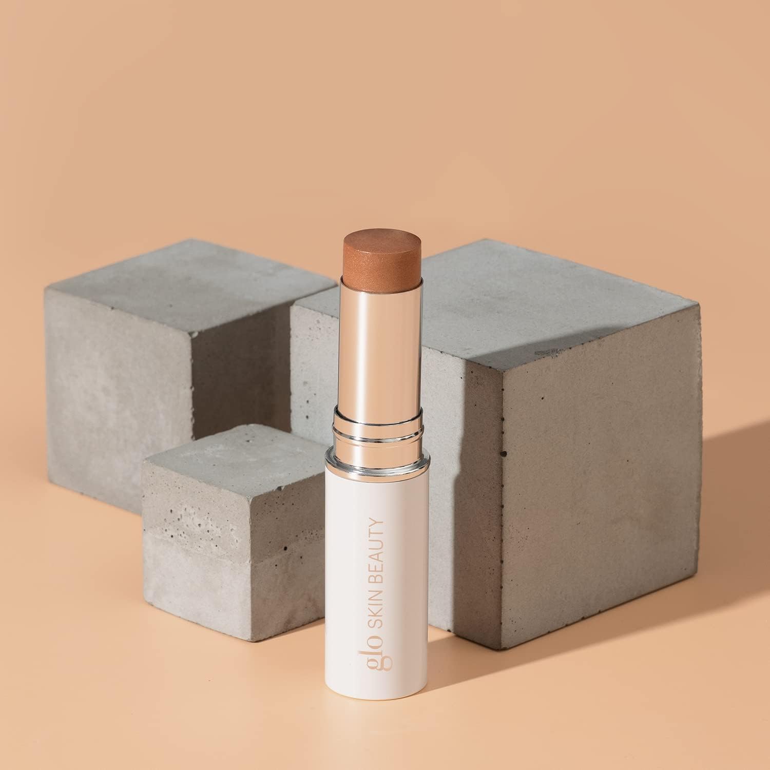Glo Skin Beauty Skin Glow Stick Cream Highlighter, Champagne 0.32 oz | Mineral face highlighter stick, hydrating mica formula, clean beauty, luminous glow, fair skin, dry skin, cruelty-free - Image 7