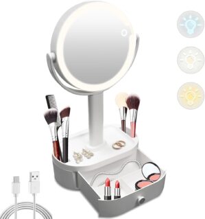 Makeup Mirror with Lights, Lighted ...