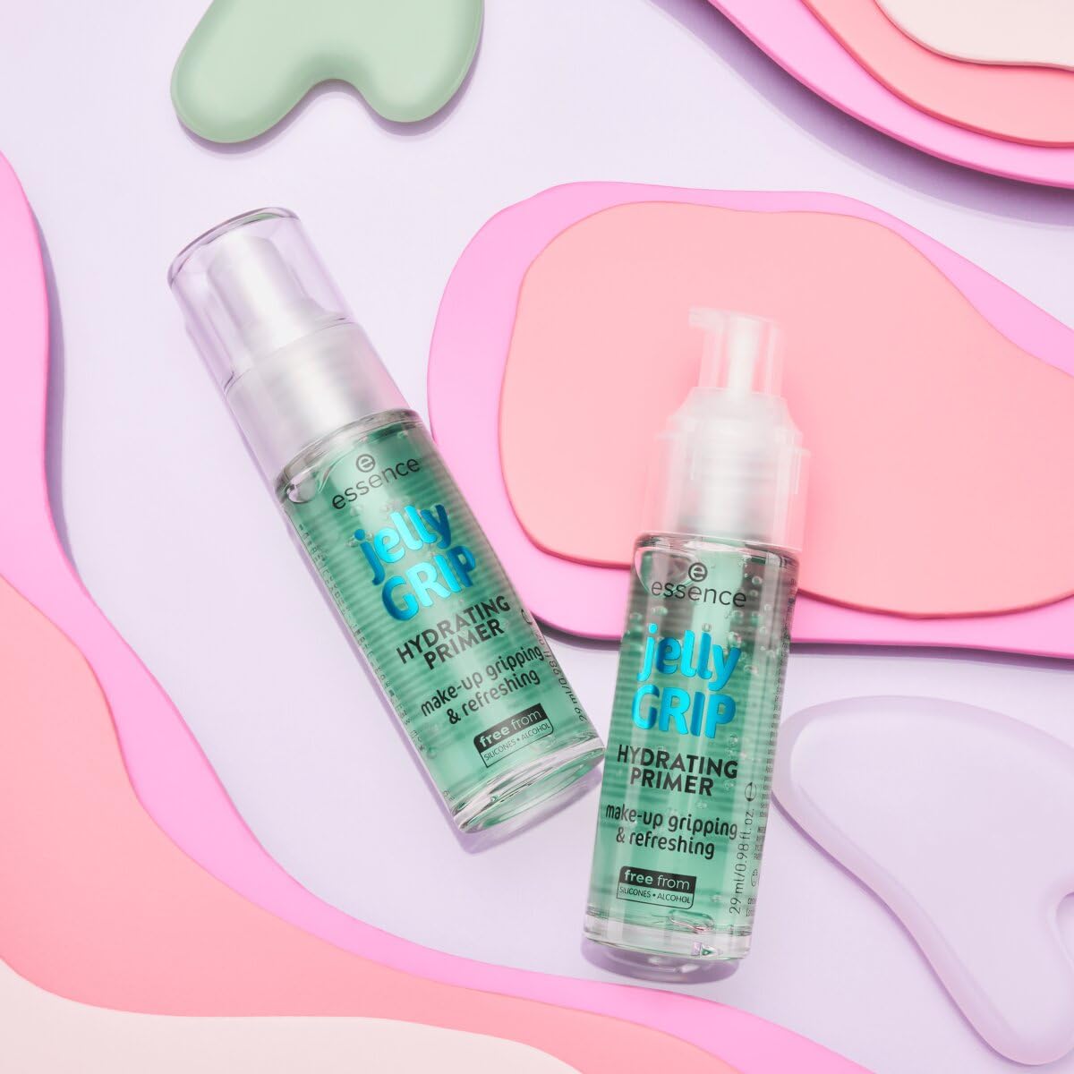 essence Jelly Grip Hydrating Primer, Longlasting Makeup Base, Vegan | Lightweight Grippy Gel Formula, Refreshing Primer for All Skin Types, Silicone-Free, Cruelty Free, Paraben Free - Image 5
