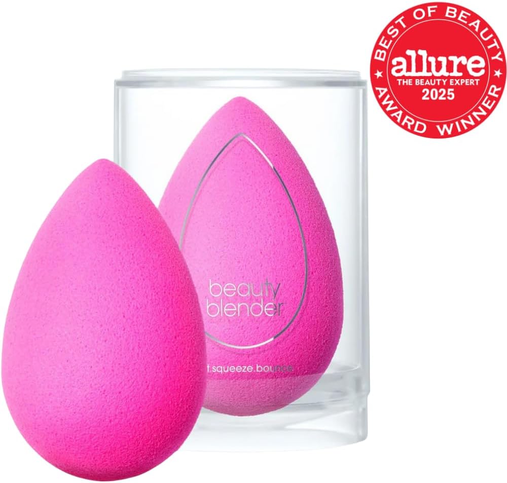 Beautyblender Original Pink Makeup Sponge | Super-Soft Blending Foam for Foundations, Powders and Creams | Reusable & Washable, Vegan & Cruelty-Free, Streak-Free Finish - Image 2