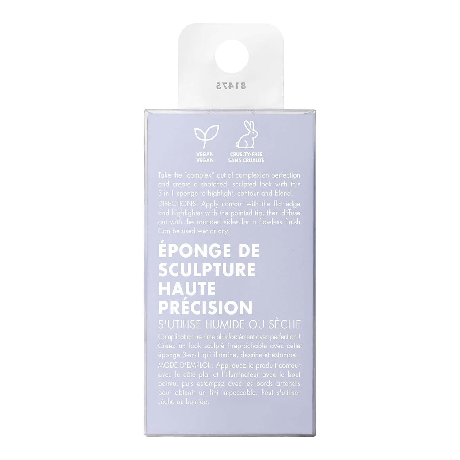 e.l.f. Precision Sculpting Sponge | 3-in-1 Sponge For Contouring & Blending To A Smooth Finish, Great For Cream & Powder Formulas, Vegan & Cruelty-Free - Image 6