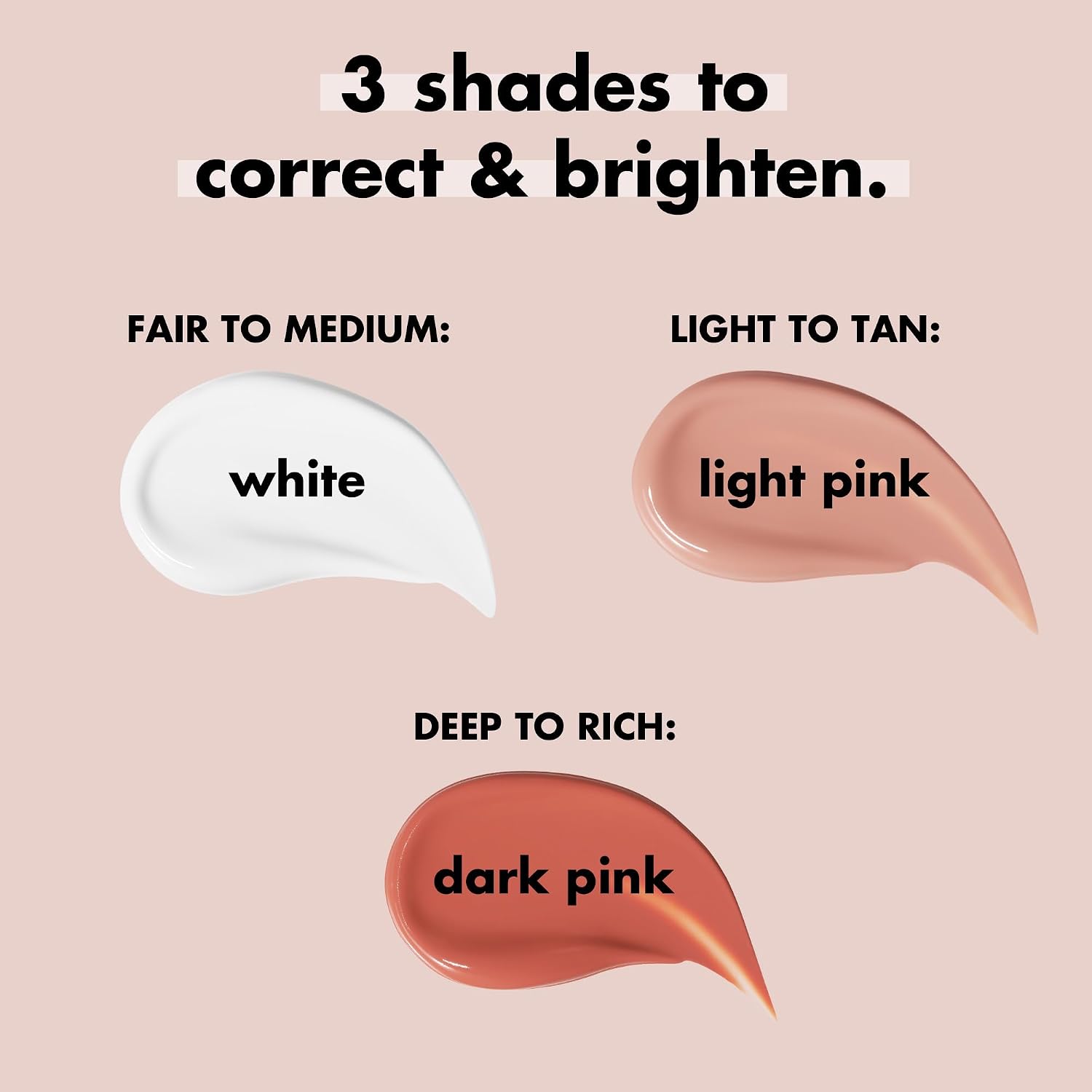e.l.f. Soft Glam Brightening Corrector, Helps Minimize Dark Circles & Discoloration, Hydrating With A Natural Finish, Vegan & Cruelty-Free, Light Pink - Image 4
