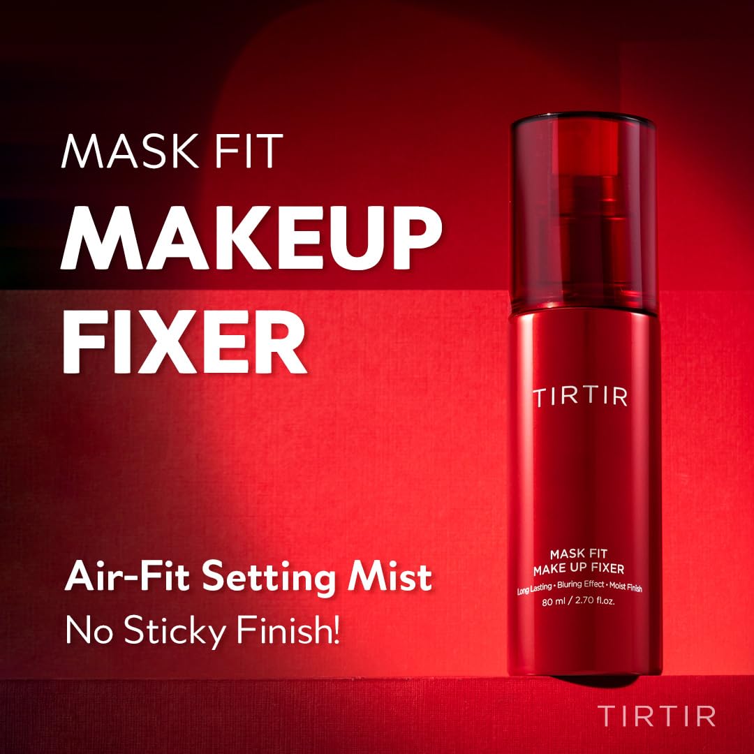 TIRTIR Mask Fit Make-up Fixer | 24H Transfer-Resistant Lightweight Non-Greasy Makeup Setting Spray 2.7 Fl Oz - Image 3