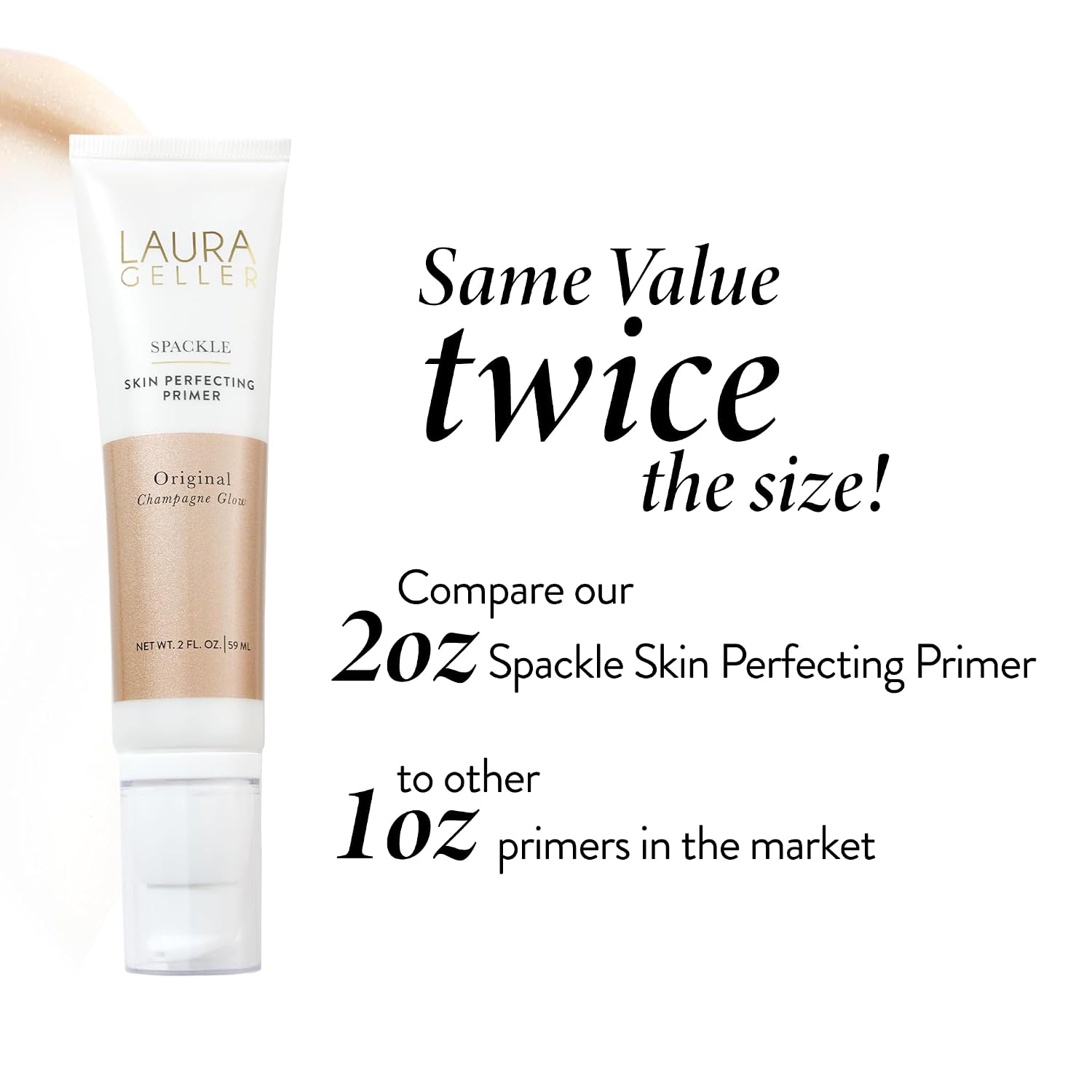 LAURA GELLER Spackle Makeup Primer, Champagne Glow - 2 Fl Oz - Image 9