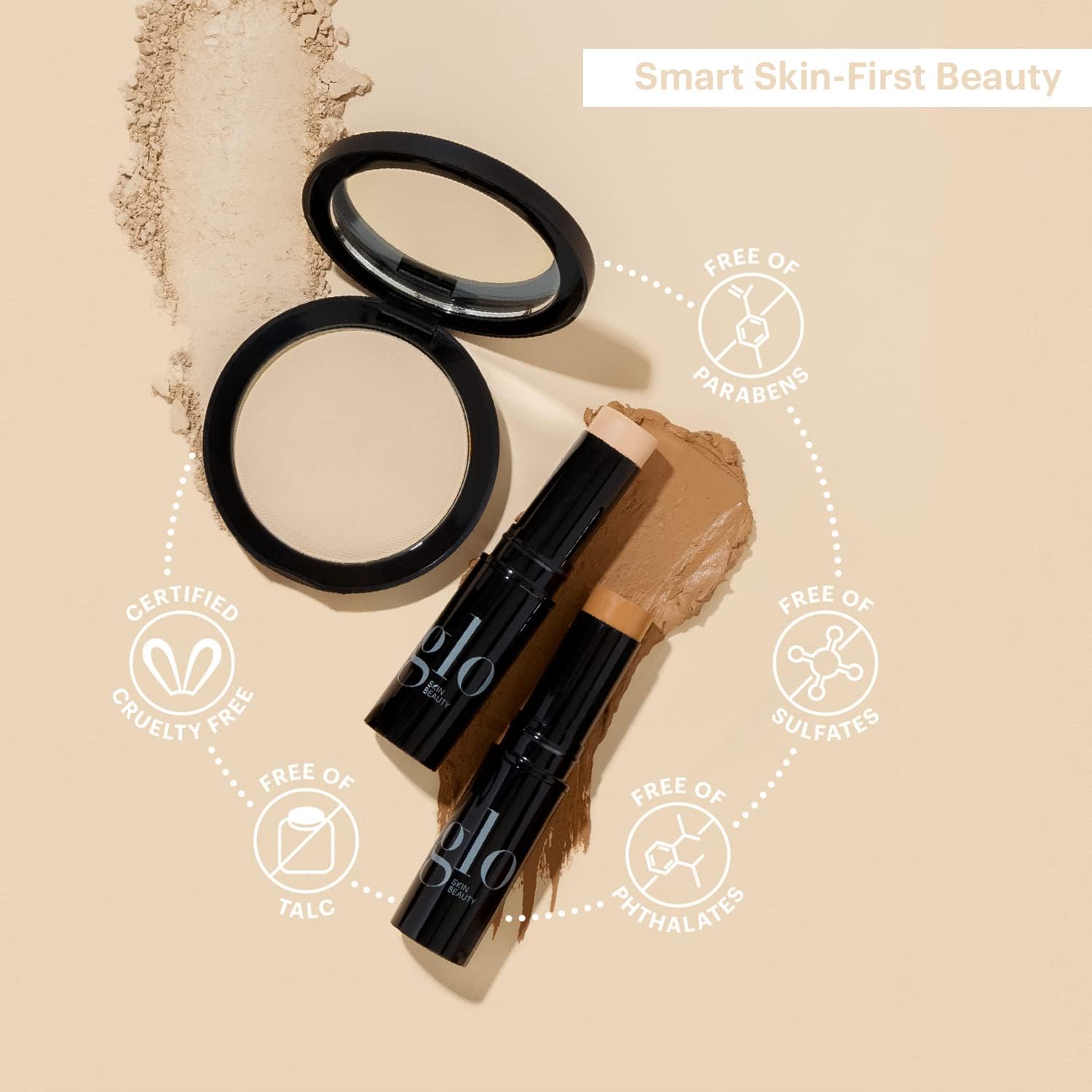 Glo Skin Beauty Skin Glow Stick Cream Highlighter, Champagne 0.32 oz | Mineral face highlighter stick, hydrating mica formula, clean beauty, luminous glow, fair skin, dry skin, cruelty-free - Image 6