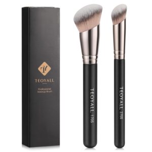 Foundation Concealer Brush, 2Pcs An...