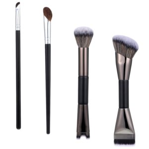 4 Pcs Sculpting Dual-End Nose Brush...