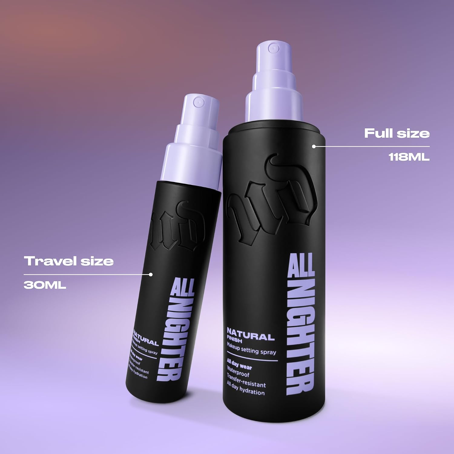 Urban Decay All Nighter Waterproof Makeup Setting Spray - Natural Finish | Up to 24HR Hold, Transfer-resistant Primer Setting Spray for Foundation, Sweat-resistant, Ultra-fine Hydrating Facial Mist - Image 10
