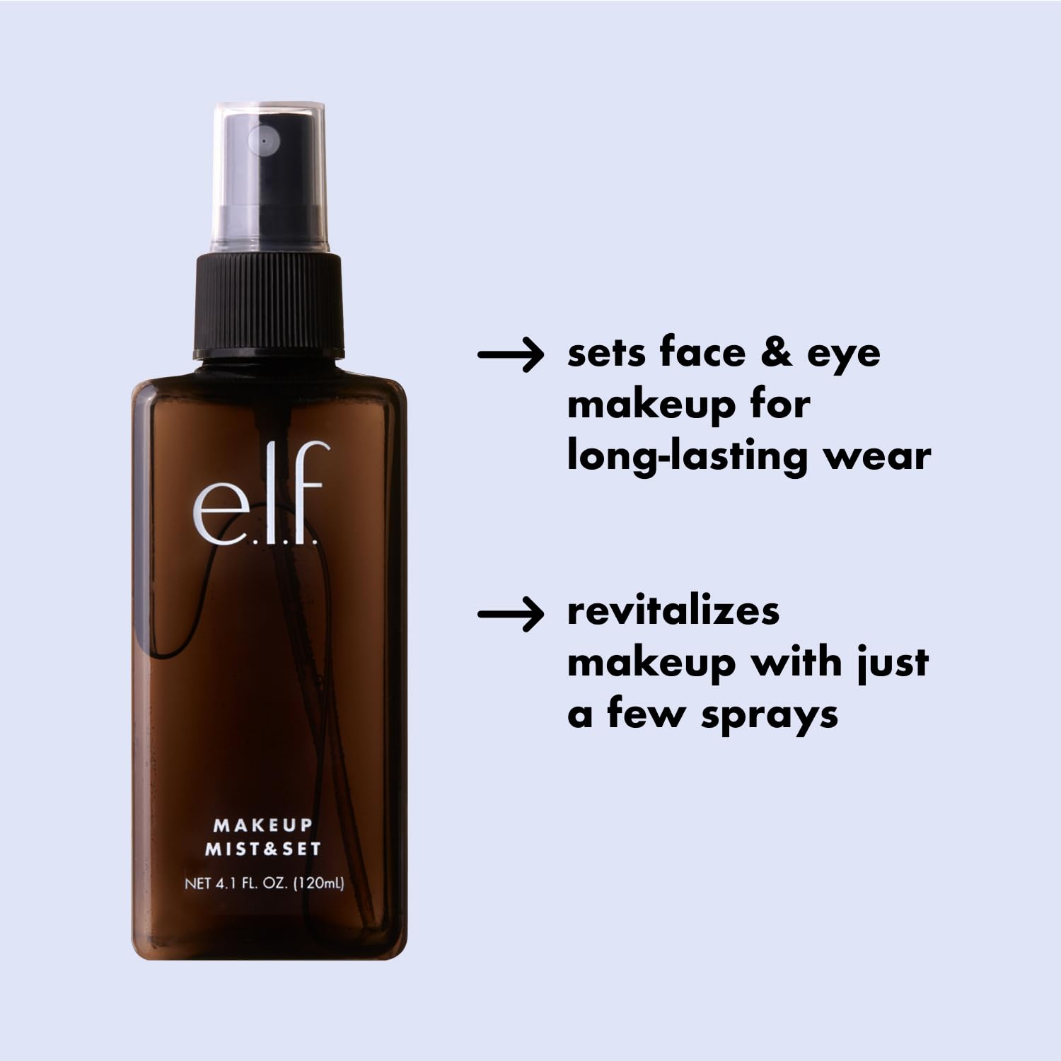 e.l.f. Matte Magic Mist & Set Makeup Setting Spray, Matte Finish & Oil Control for Lightweight Long-Lasting Wear, Vitamin B & E, 4 Fl Oz - Image 3