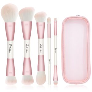 START MAKERS Makeup Brushes 5Pcs Du...