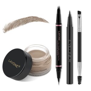 LAVONE Eyebrow Pen Kit, Waterproof ...