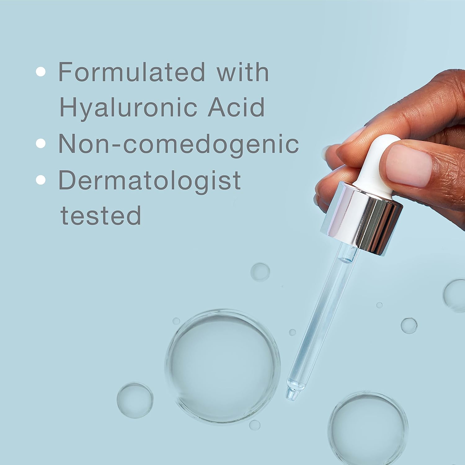 Neutrogena Hydro Boost Glow Booster Primer & Serum, Hydrating & Moisturizing Face Serum-to-Primer Hybrid, Infused with Purified Hyaluronic Acid & Designed to Instantly Hydrate, 1.0 fl. oz - Image 3