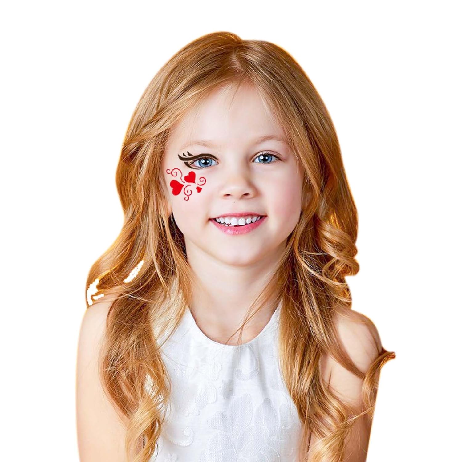 28 pcs Face Paint Stencils Kits Face Painting Stencils Reusable | Reusable Face Tattoo Painting Templates for Kids - Image 3